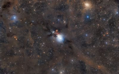 NGC 1333 Molecular Cloud in Perseus - Astrophotography