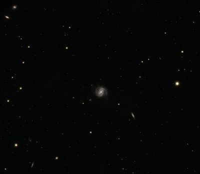 M100 large champs - Astrophotography