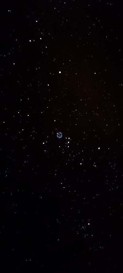 Фотография в Планетарии: Перевëрнутый Орион и его туманность