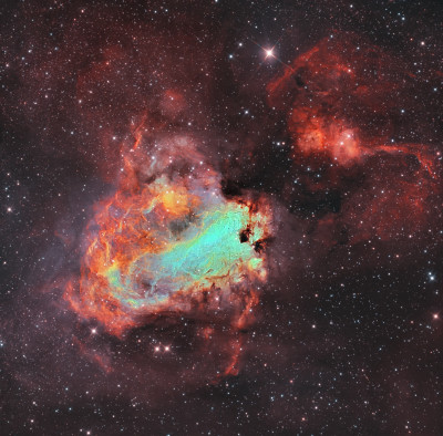 M 17 or NGC 6618, the 