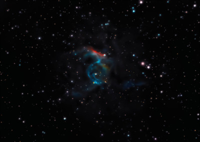 Emission nebula NGC 2359 