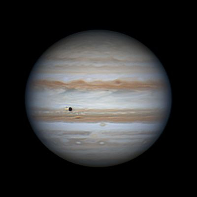 Jupiter 08.01.2026. Io covers its own shadow. - Astrophotography