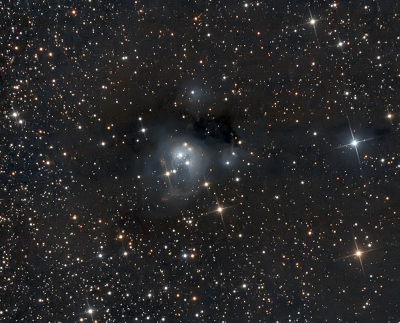NGC 7129 - астрофотография