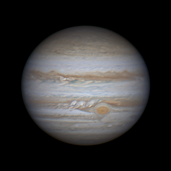 Юпитер 21:15ч 7.11.23г - астрофотография
