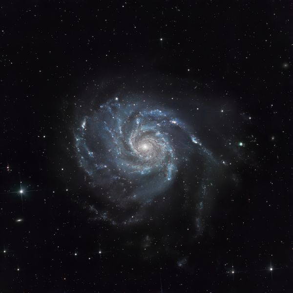 M101 The Pinwheel Galaxy - Astrophotography