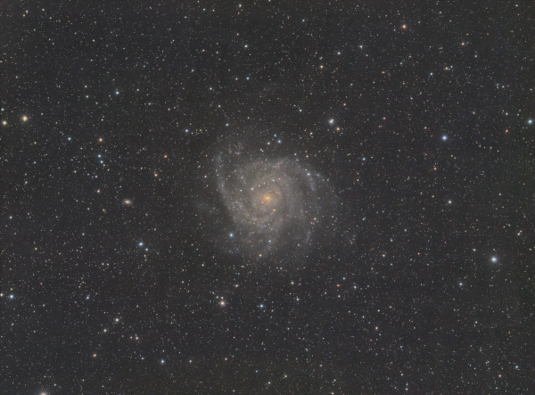 IC342 Жираф Hidden galaxy - астрофотография
