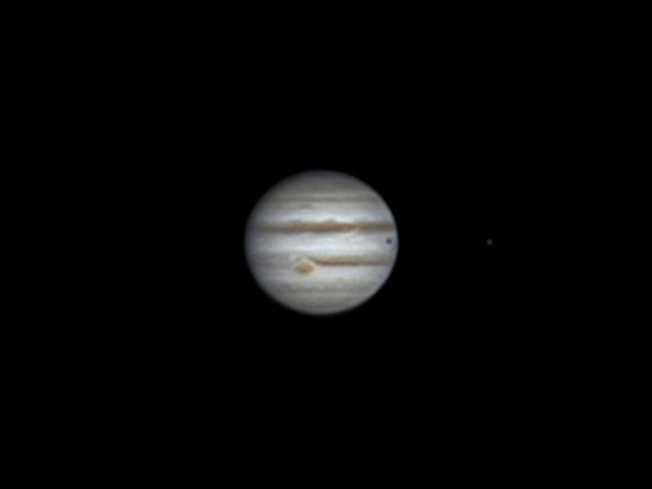 Jupiter, Europa (25 march 2015, 22:18) - астрофотография