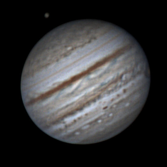 Юпитер, Каллисто. 27 августа 2022 1:09. - астрофотография