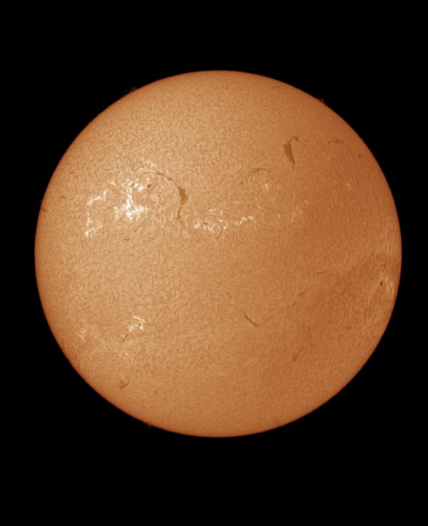 The Sun 04-07-23 colorized - астрофотография