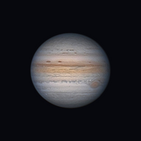 Юпитер 16.07.2021 01:40 МСК - астрофотография