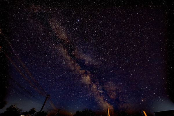 Milky way in Lugansk - Astrophotography