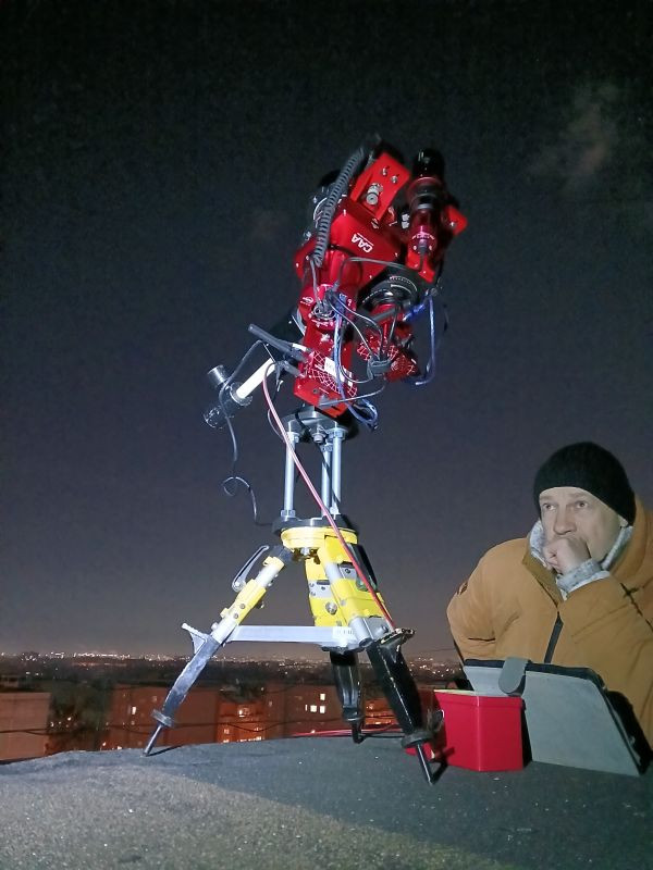 Set up dual rig - Astrophotography