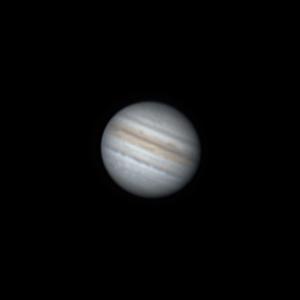 Анимация вращения Юпитера 08.06.21 - астрофотография