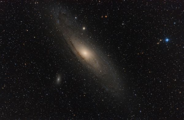 Галактика М31 Туманность Андромеды - астрофотография