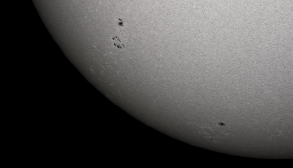 Sunspot groups 4420, 4421 - Astrophotography