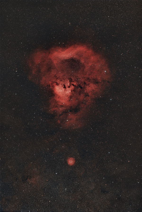 NGC 7822 The Cosmic Question Mark - Astrophotography