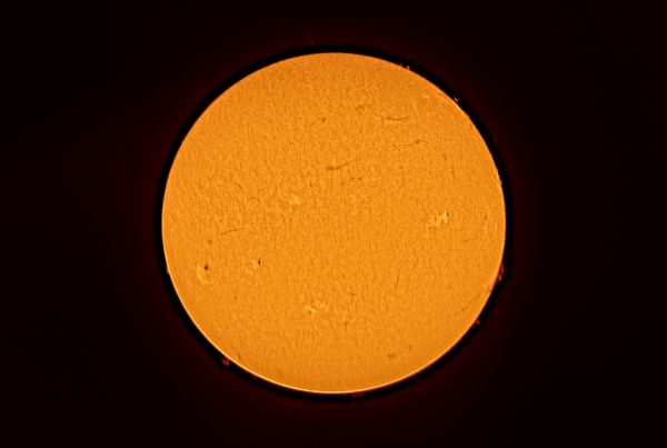 Солнце H-Alpha 13 октября 2023 - астрофотография
