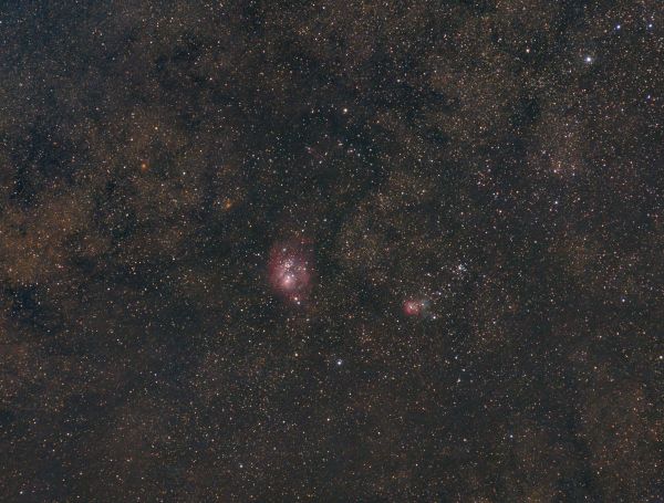 M8+M20 - Astrophotography