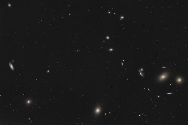 Markarian's Chain - Astrophotography
