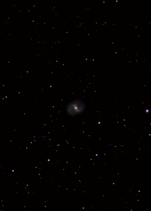 Spiral galaxy M91 (NGC 4548) - Astrophotography