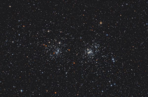 Double Cluster h & Chi Persei -  NGC 869 & NGC 884 - астрофотография