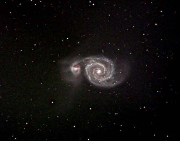 M51 - Whirlpool Galaxy - Astrophotography