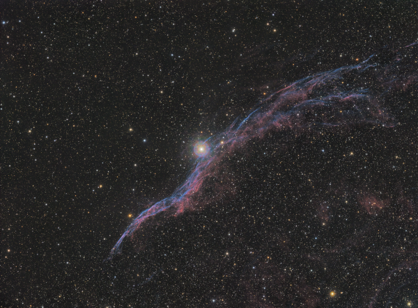 NGC6960 Veil Лебедь - астрофотография
