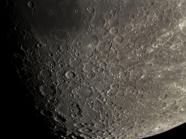 Moon (26 june 2015, 20:57) - астрофотография