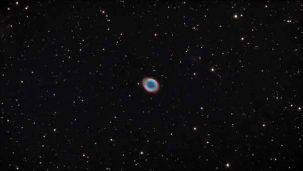 M57. Планетарная туманность "Кольцо". - астрофотография