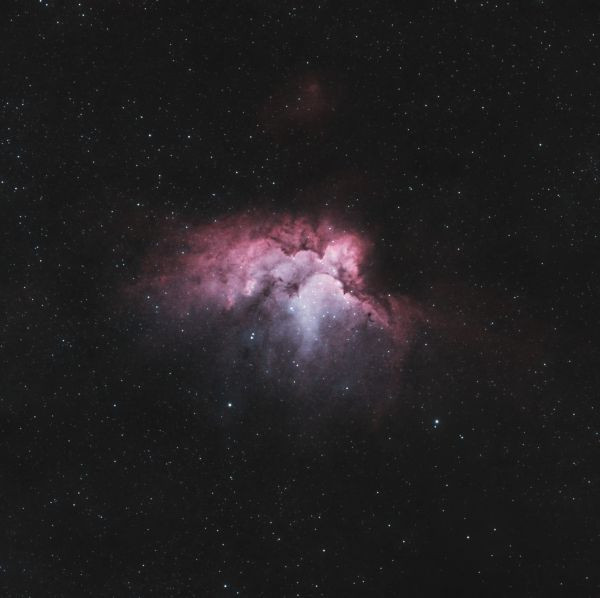 The Sorcerer in the HOO palette - Astrophotography