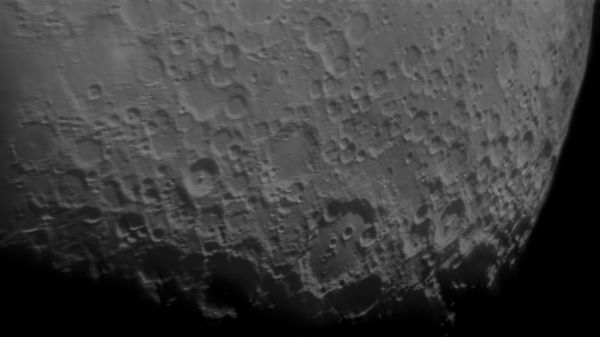 Луна-Кратеры Клавий,Резерфорд,Портер и другие (11.04.2022). - астрофотография