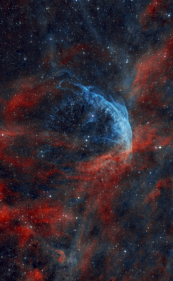 WR-134 HOO (As Light as a Feather) - Astrophotography