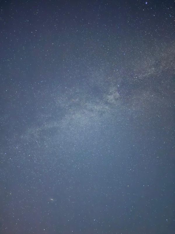 The Milky Way and the Andromeda Galaxy - Astrophotography