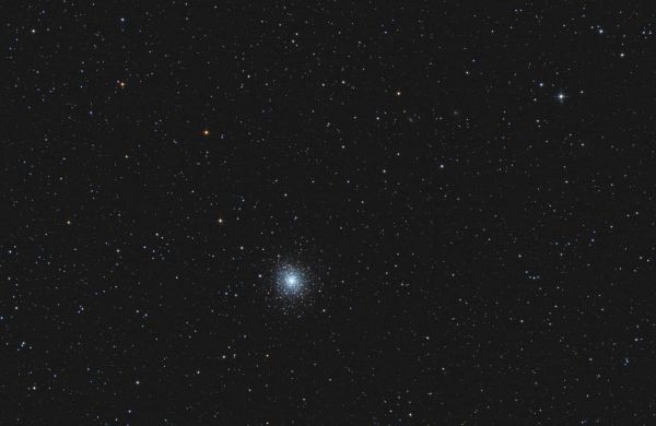 Globular cluster M92 - астрофотография