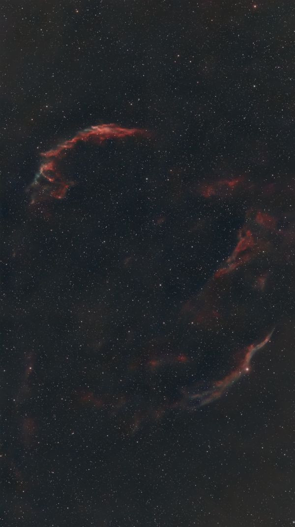 NGC 6910 Seestar S30 Pro Raw - Astrophotography