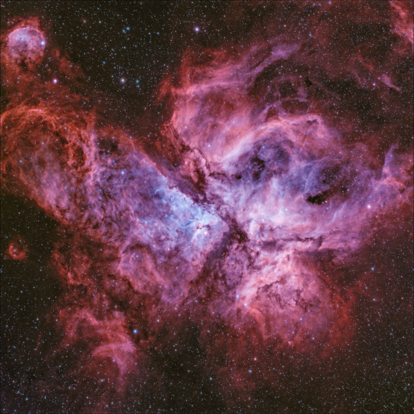 η Car nebula - final version - астрофотография