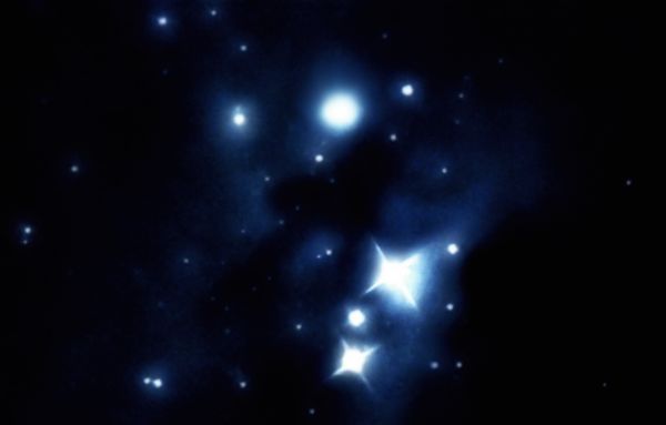NGC 1977 отражательная туманность «Бегущий человек» - астрофотография