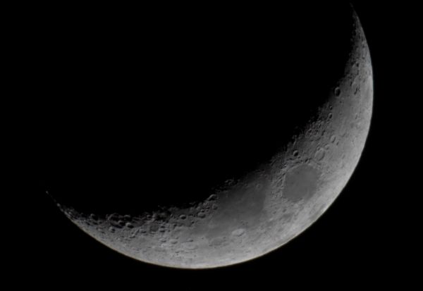 Лунный месяц-05.02.2022! - астрофотография