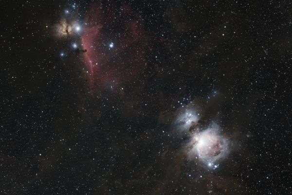 M42 и Конь - астрофотография