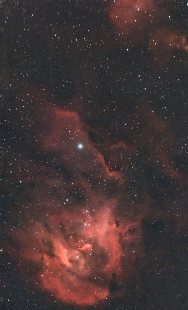 IC 2944 - Running Chicken Nebula - Astrophotography