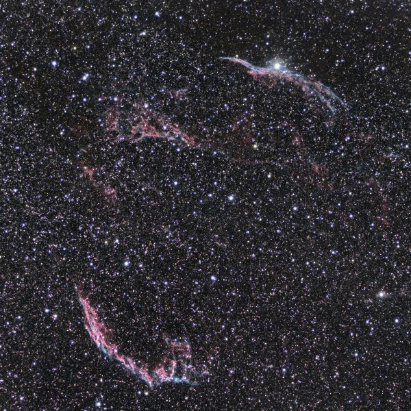 Veil nebula - астрофотография