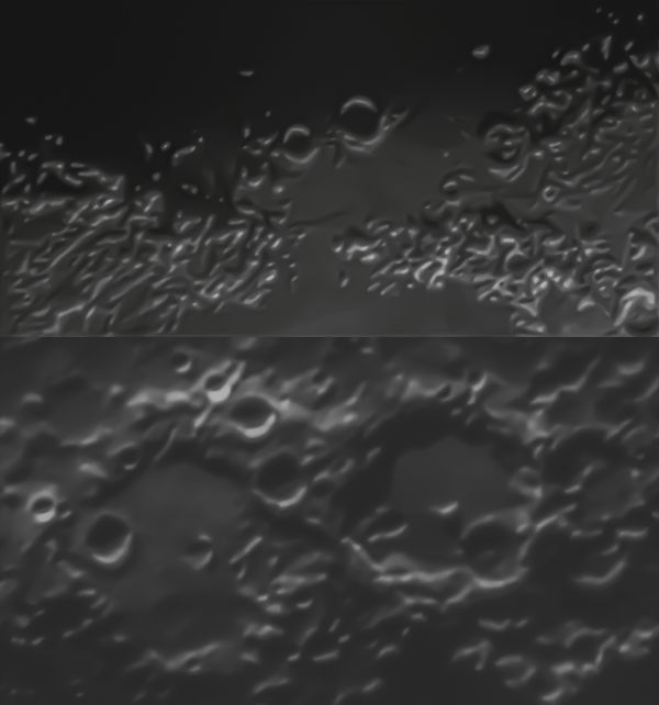 Луна-Море дождей(Апеннины-Кавказ) , кратеры Гиппарх, Аль-Баттани, Клейн 02.01.2023 - астрофотография