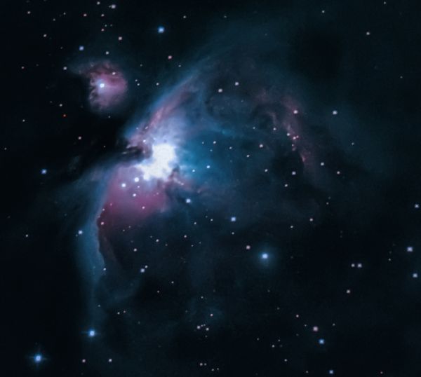 Большая туманность Ориона (M42, NGC1976) - астрофотография