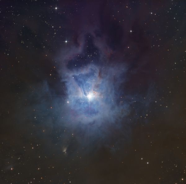 Iris Nebula - астрофотография