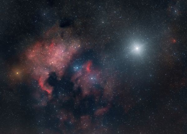 Туманность Северная Америка NGC 7000  - астрофотография
