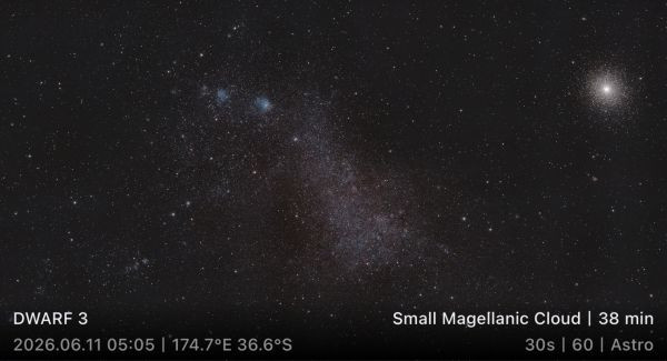 Small Magellanic Cloud & 46 Tucana - Astrophotography
