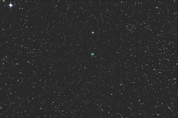 M76 Little Dumbbell Nebula - астрофотография