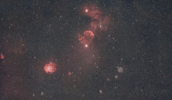 IC 443, IC 444, M35, NGC 2175, and others... - Astrophotography
