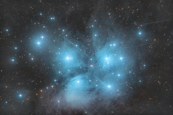 M45 (The Pleiades) - астрофотография