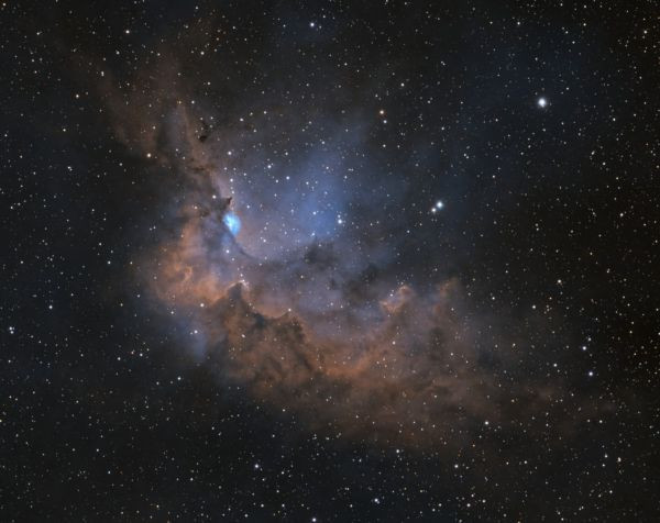 NGC7380 Wizard Nebula - Astrophotography